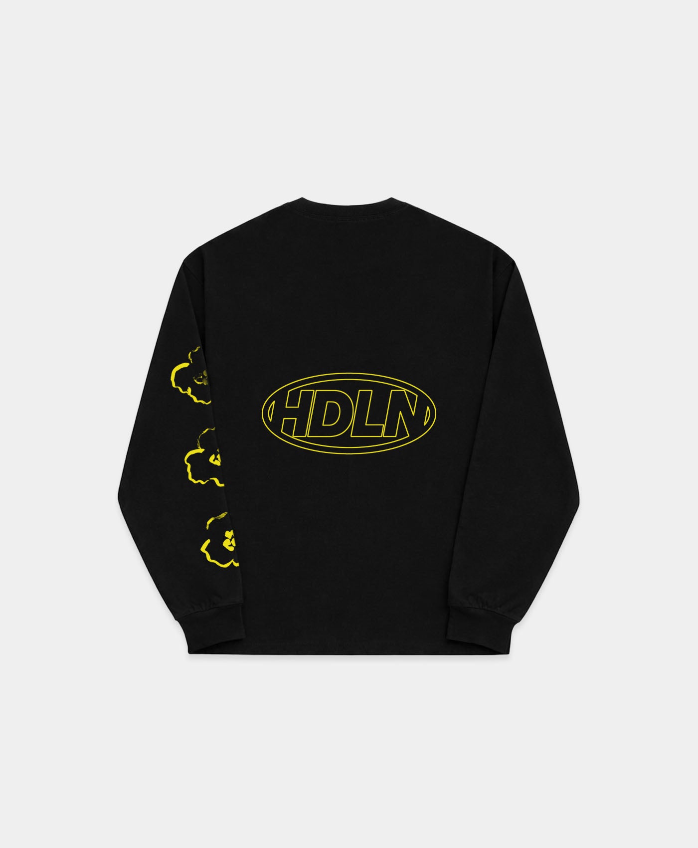 Flower Longsleeve - Black