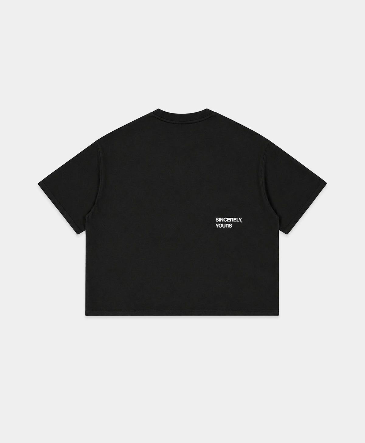 Sincerely Yours Tee - Black