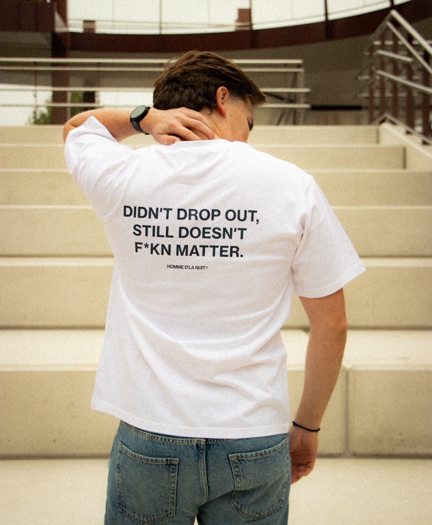 Graduate Tee - White