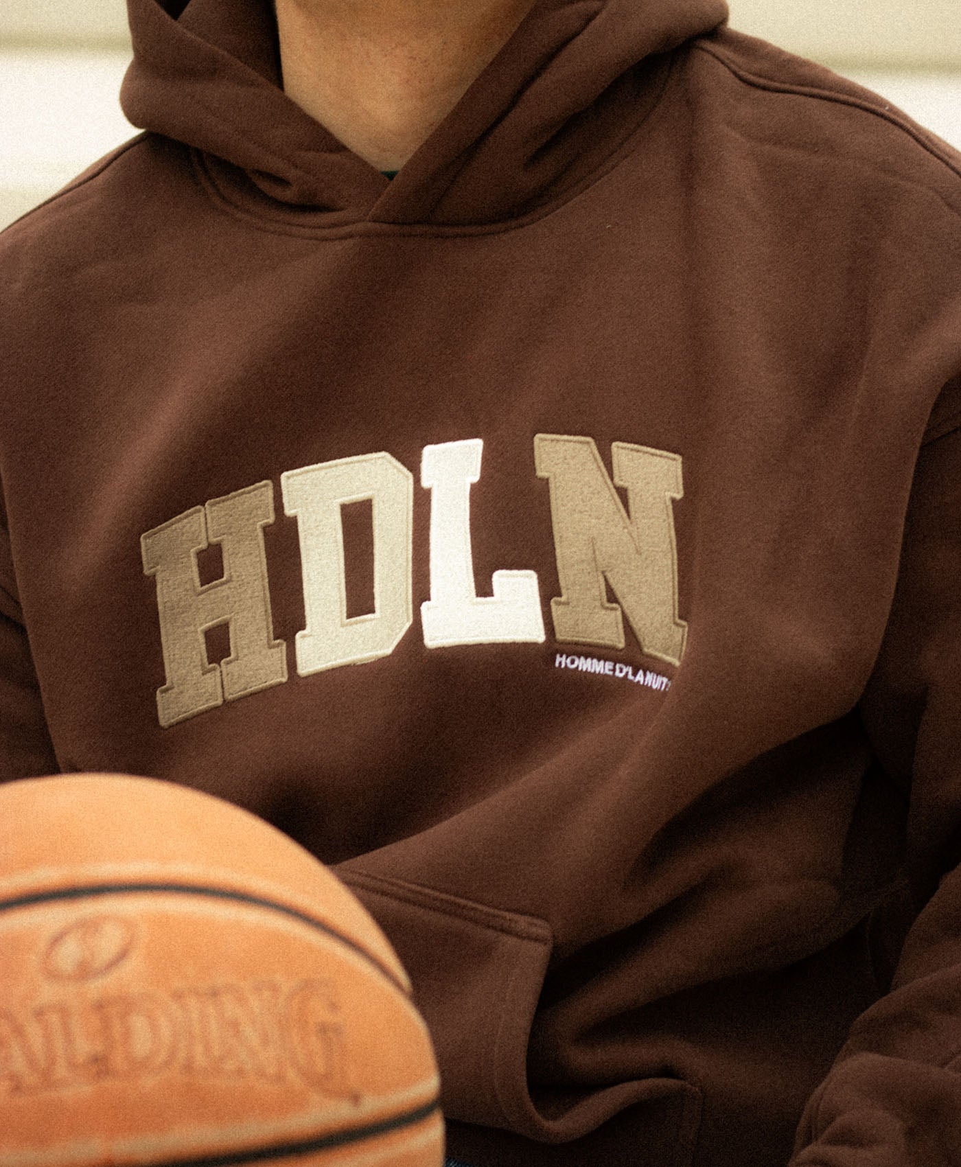 College Hoodie - Brown
