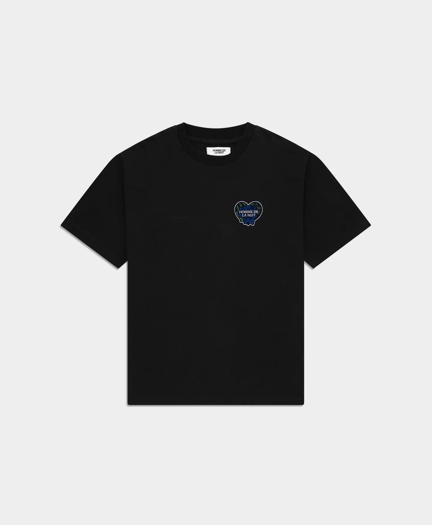 Blooming Heart Tee - Black