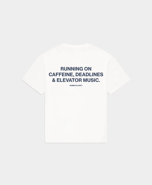 Elevator Music Tee - White