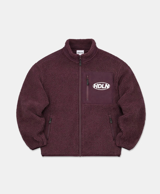 Alpine Sherpa - Burgundy