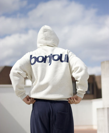Bonjour Hoodie - Oatmeal