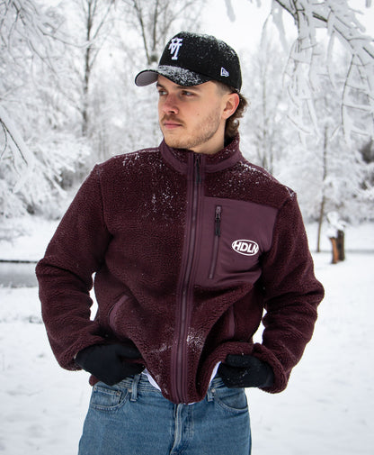 Alpine Sherpa - Burgundy