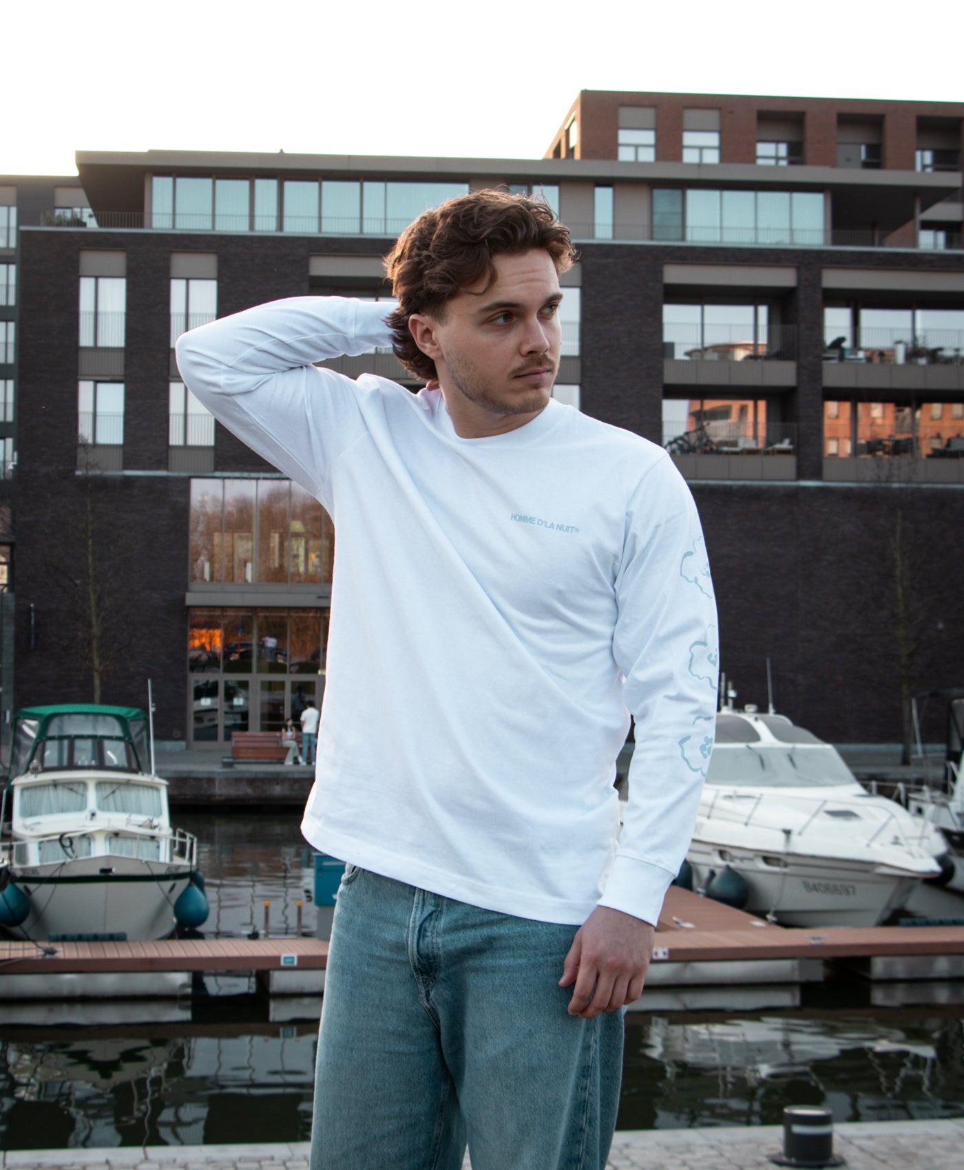 Flower Longsleeve - White