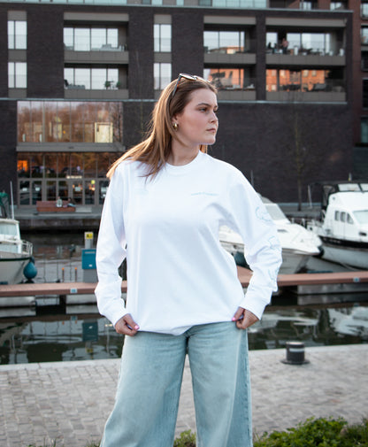 Flower Longsleeve - White