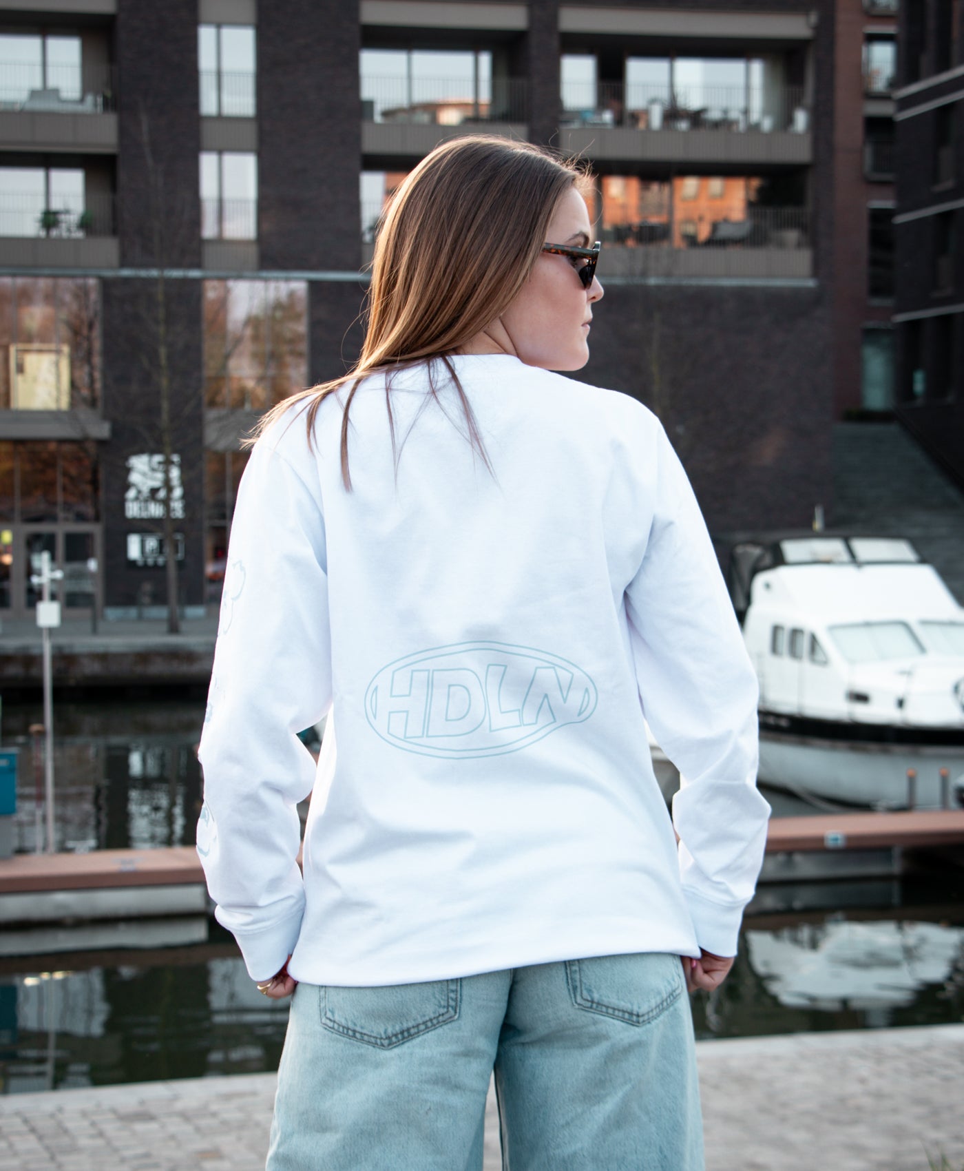 Flower Longsleeve - White