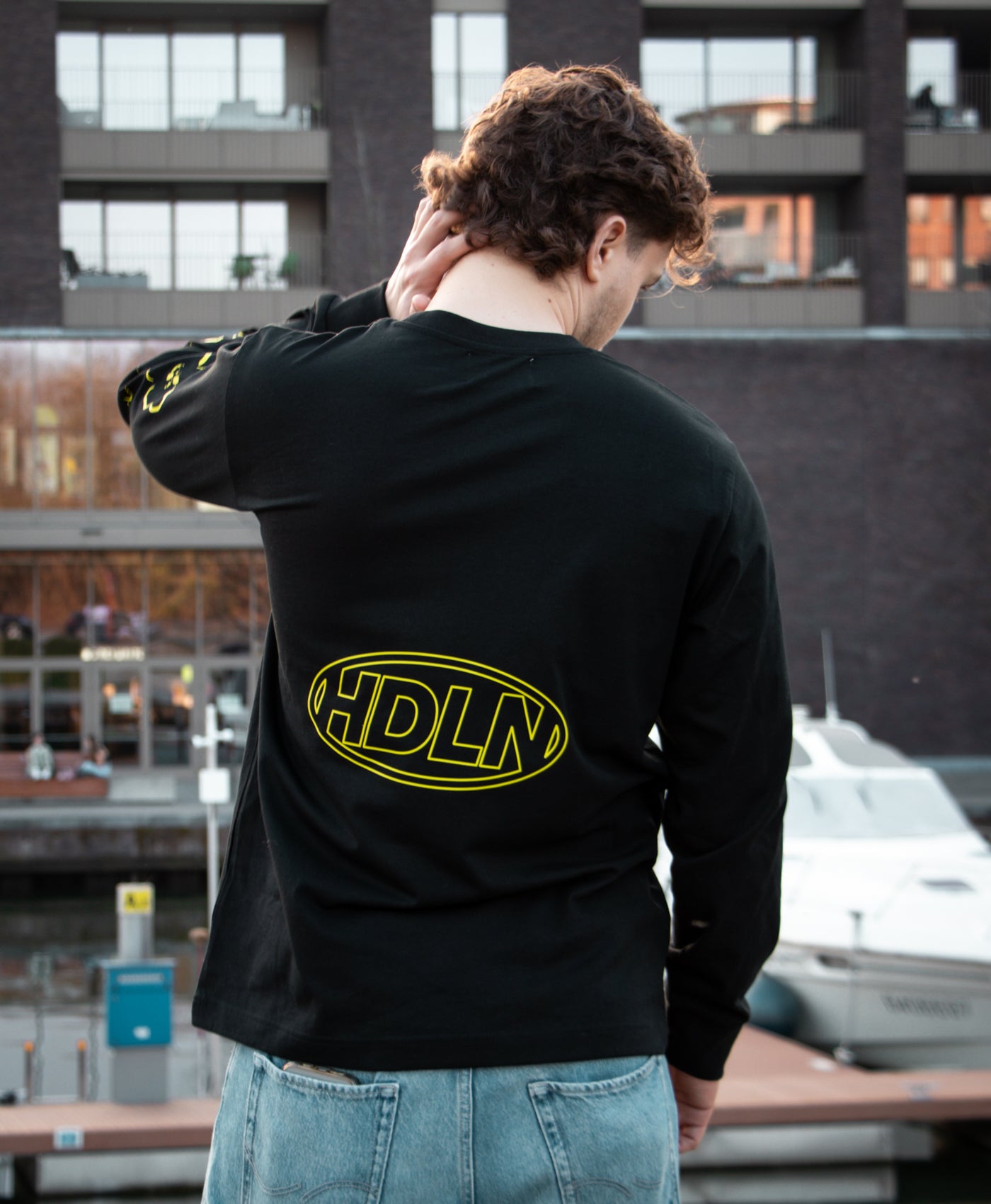 Flower Longsleeve - Black