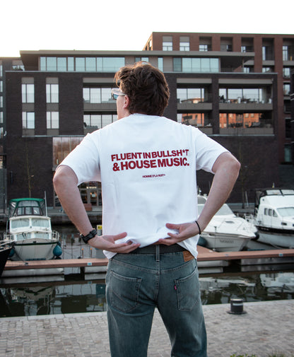 House Music Tee - White