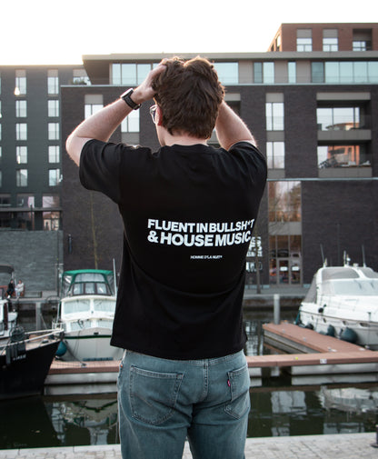 House Music Tee - Black