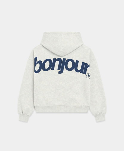 Bonjour Hoodie - Oatmeal