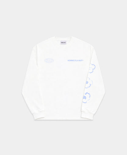 Flower Longsleeve - White
