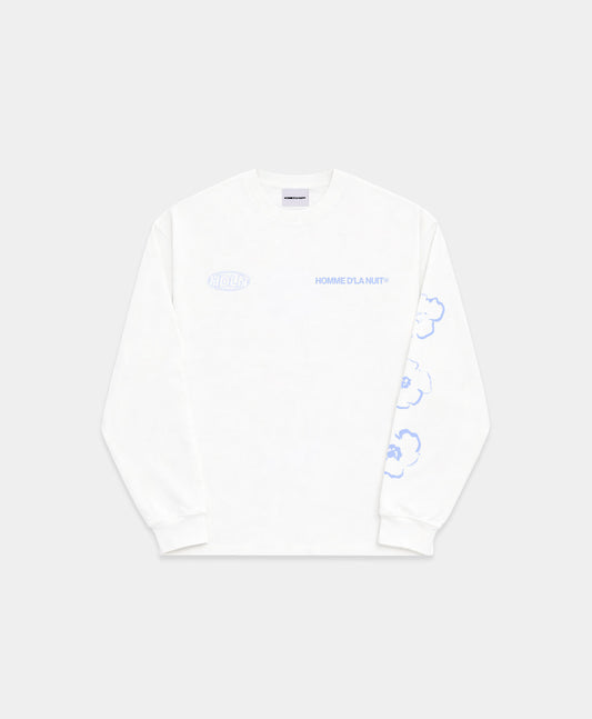 Flower Longsleeve - White