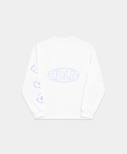 Flower Longsleeve - White