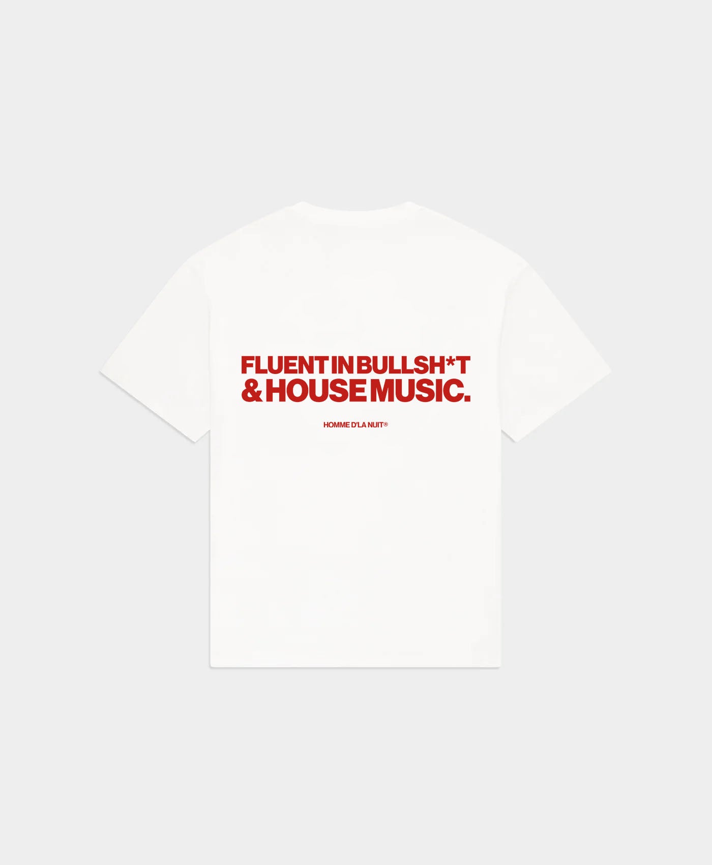 House Music Tee - White
