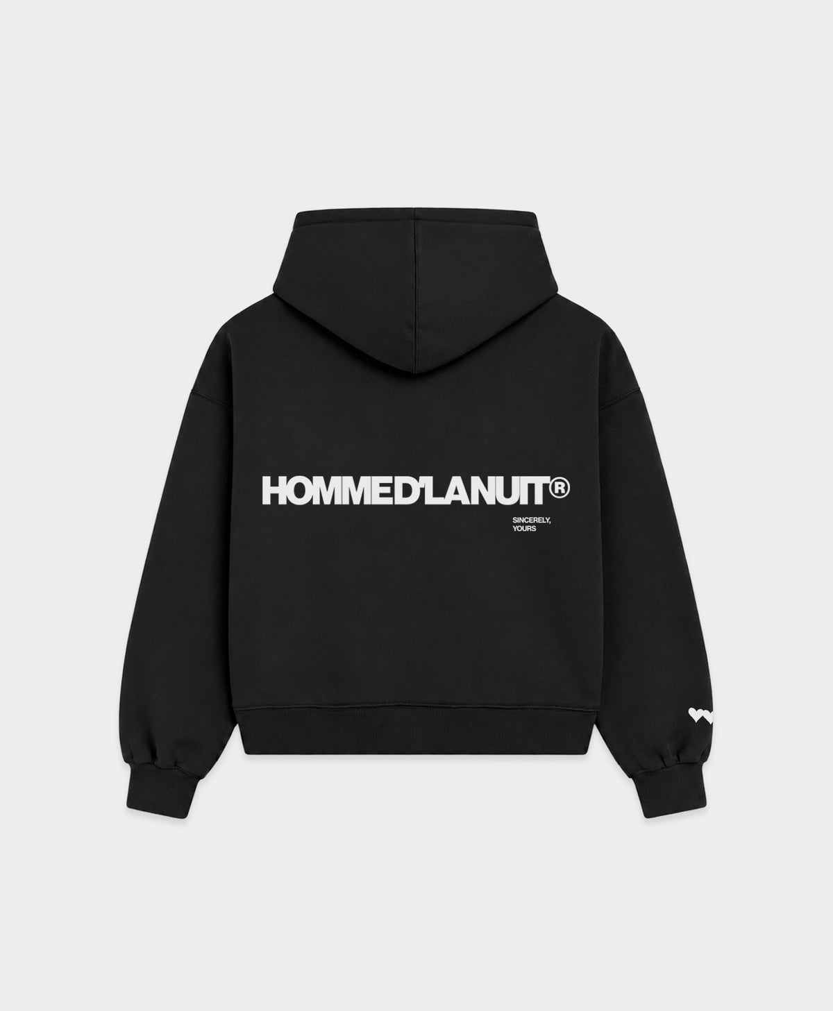 Sincerely Yours Hoodie - Black