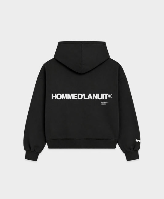 Sincerely Yours Hoodie - Black