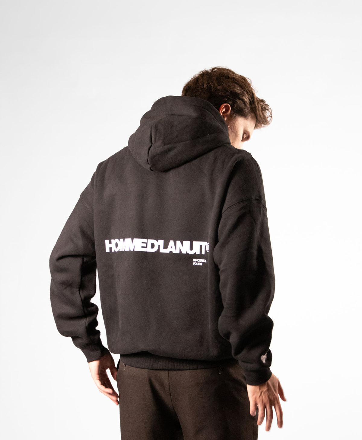 Sincerely Yours Hoodie - Black