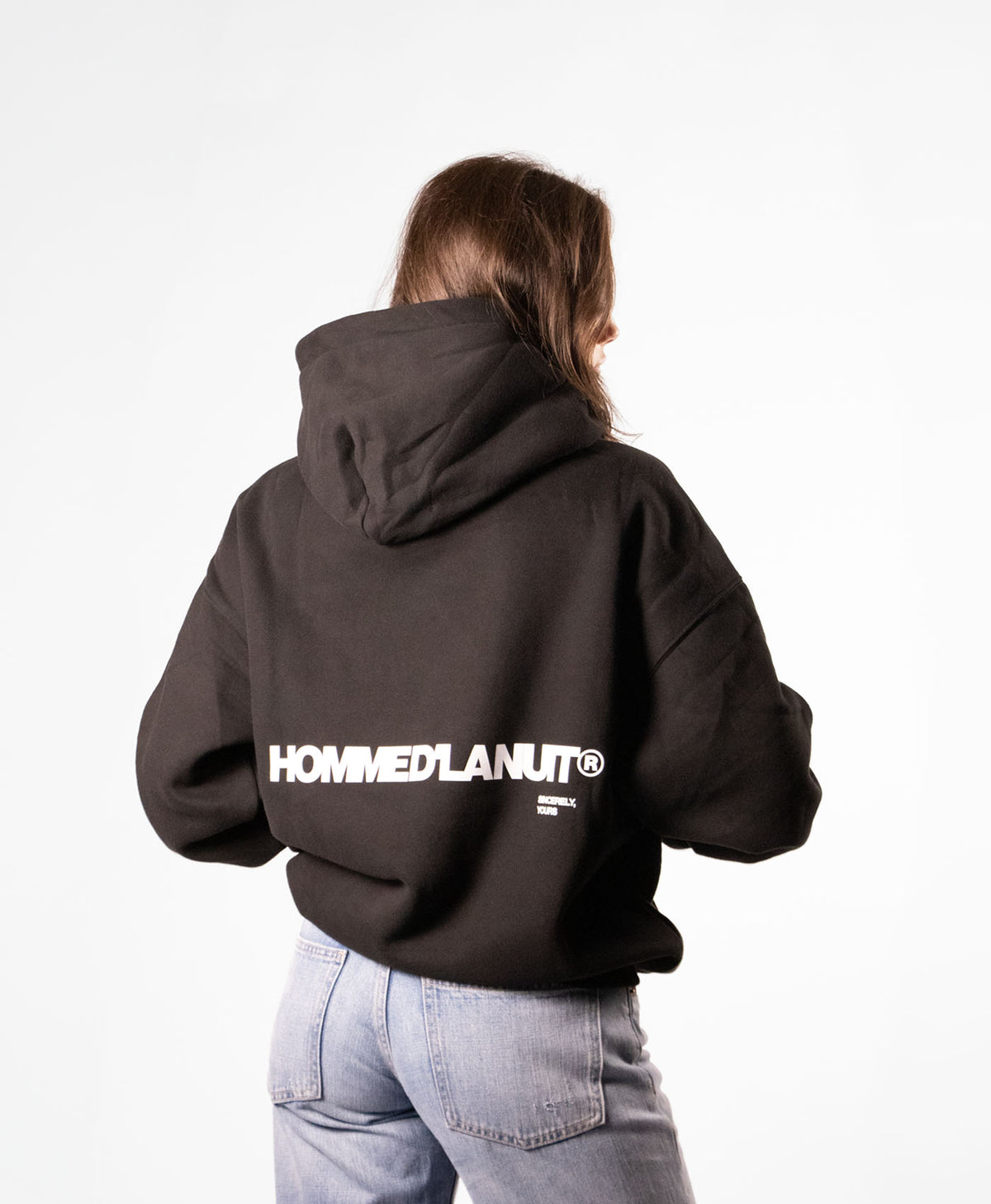 Sincerely Yours Hoodie - Black