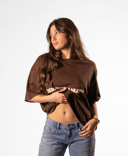 Sincerely Yours Tee - Walnut