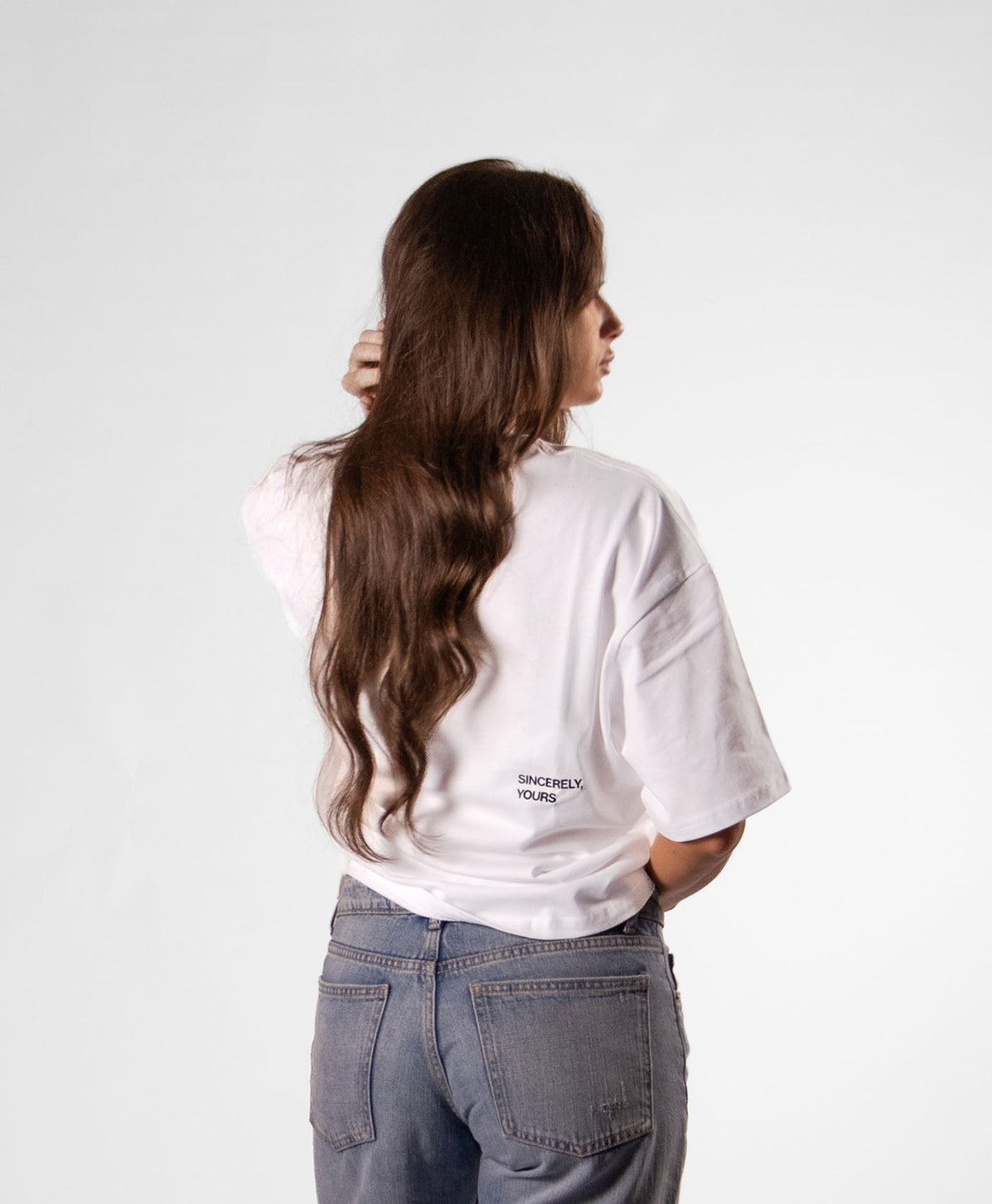 Sincerely Yours Tee - White