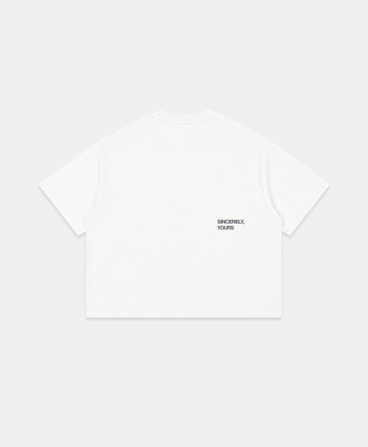 Sincerely Yours Tee - White
