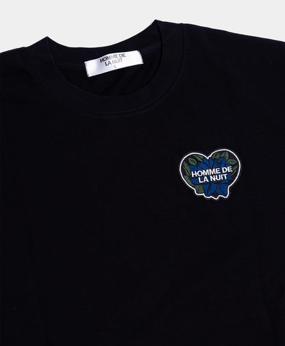 Blooming Heart Tee - Black