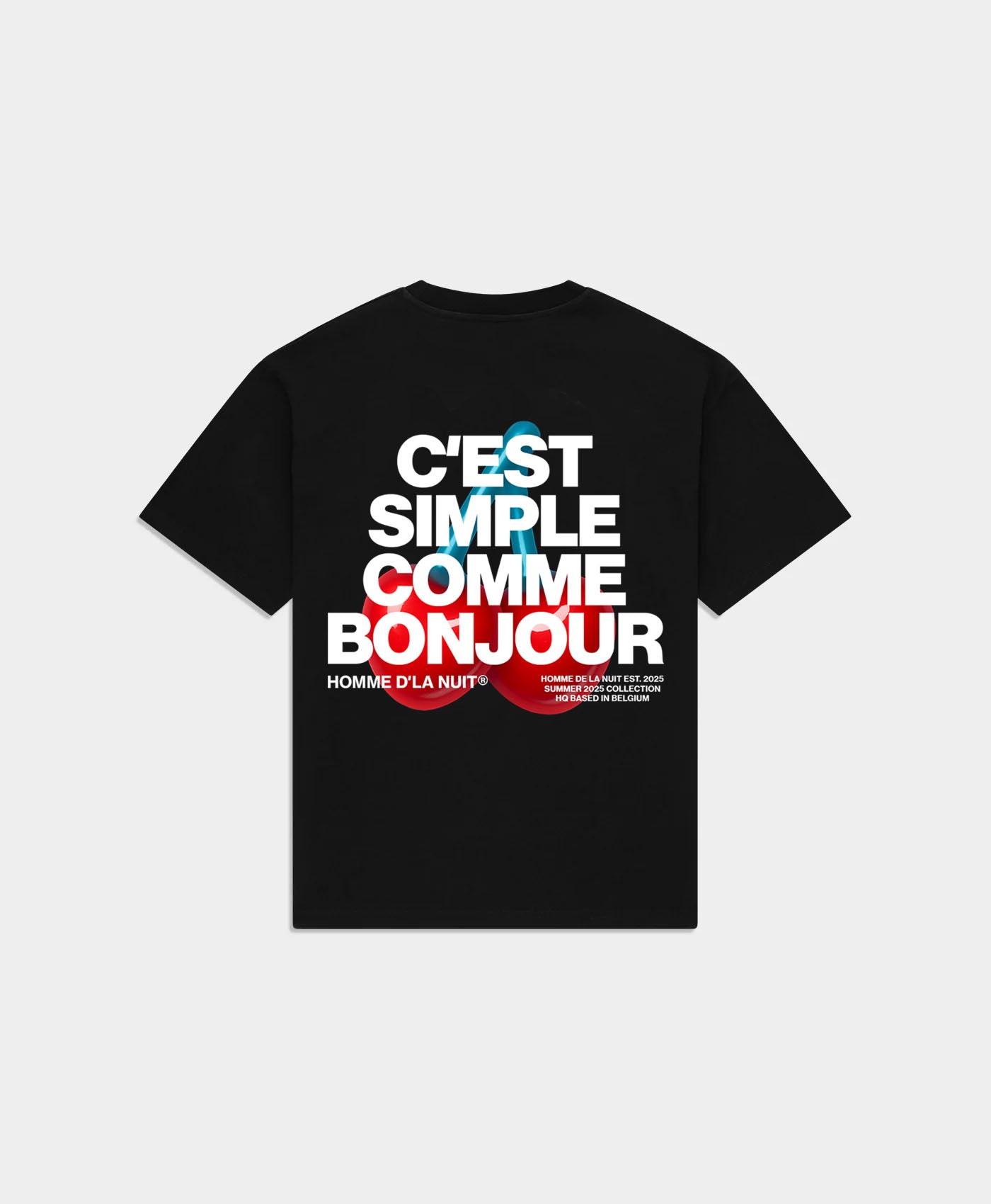 Cherry Tee - Black