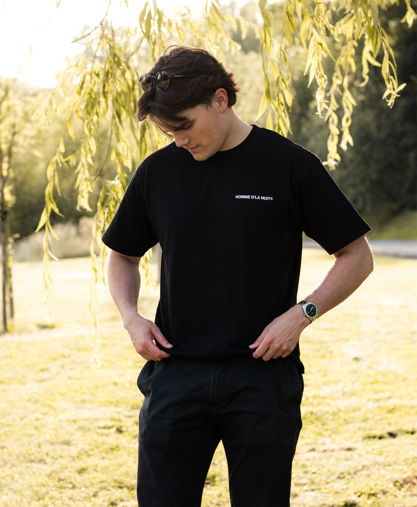 Cherry Tee - Black