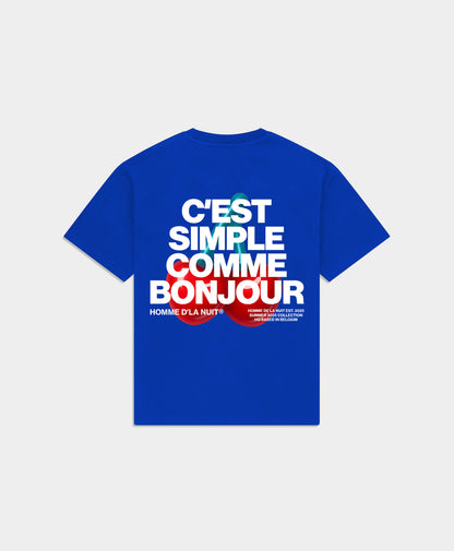 Cherry Tee - Blue