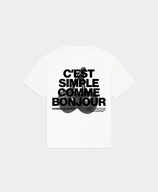 LE Cherry Tee - White
